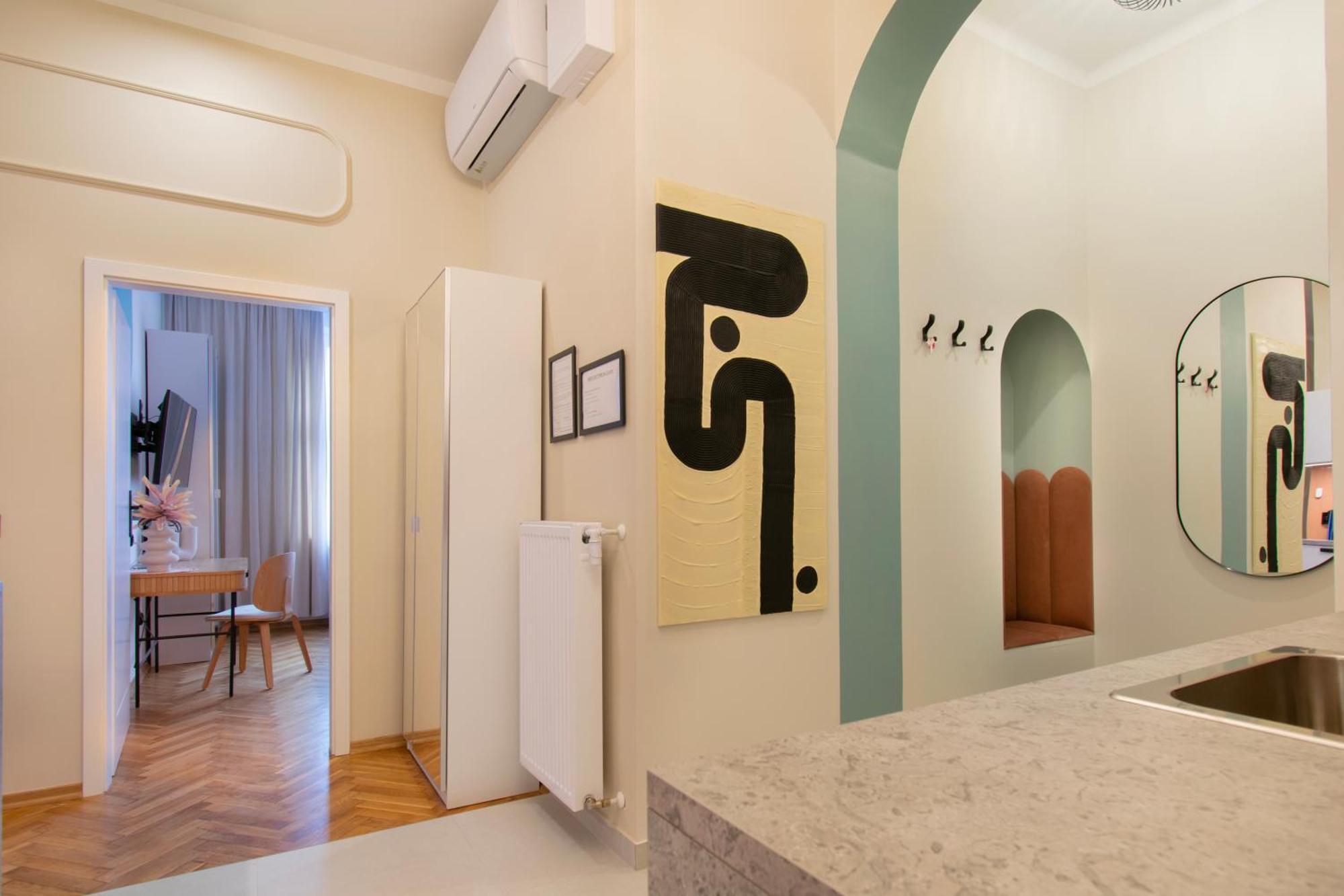 Central Apartments Warszawska Street كراكوفيا المظهر الخارجي الصورة